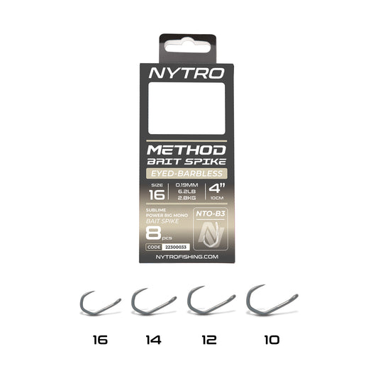 Nytro Pre Tied B3 Method Hooks with Bait Spikes