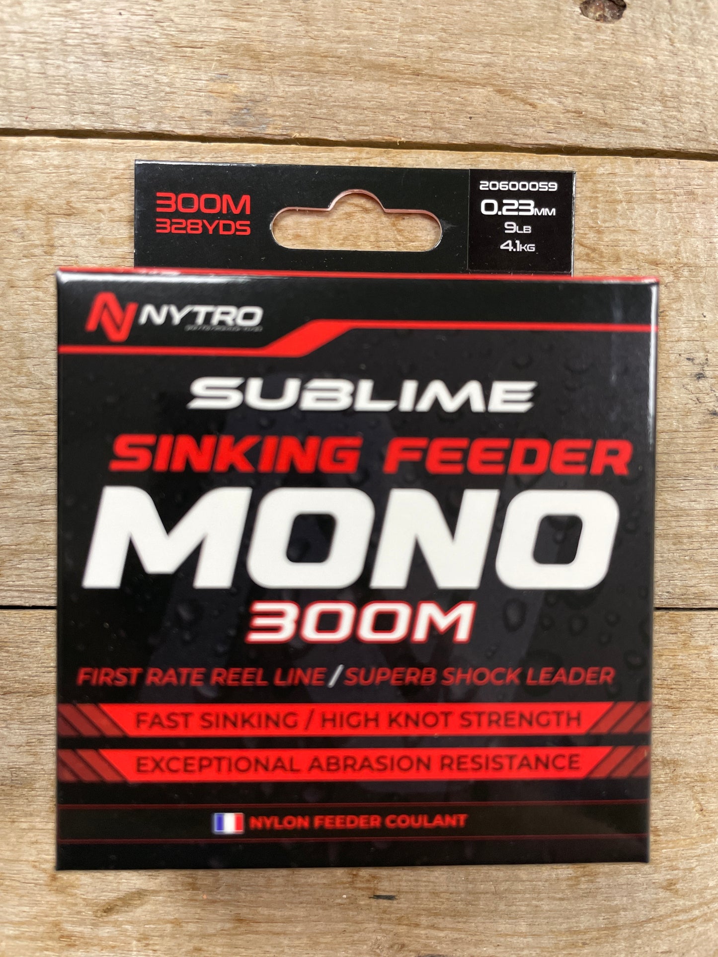 Nytro Sublime 0.23mm Sinking Feeder Mono 300m 