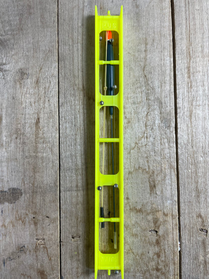 Pre tied wire stem stick float rig back