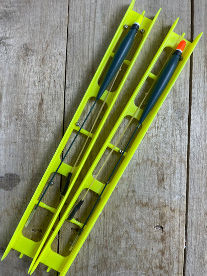 Hand tied wire stem stick floats by Soar Tackle