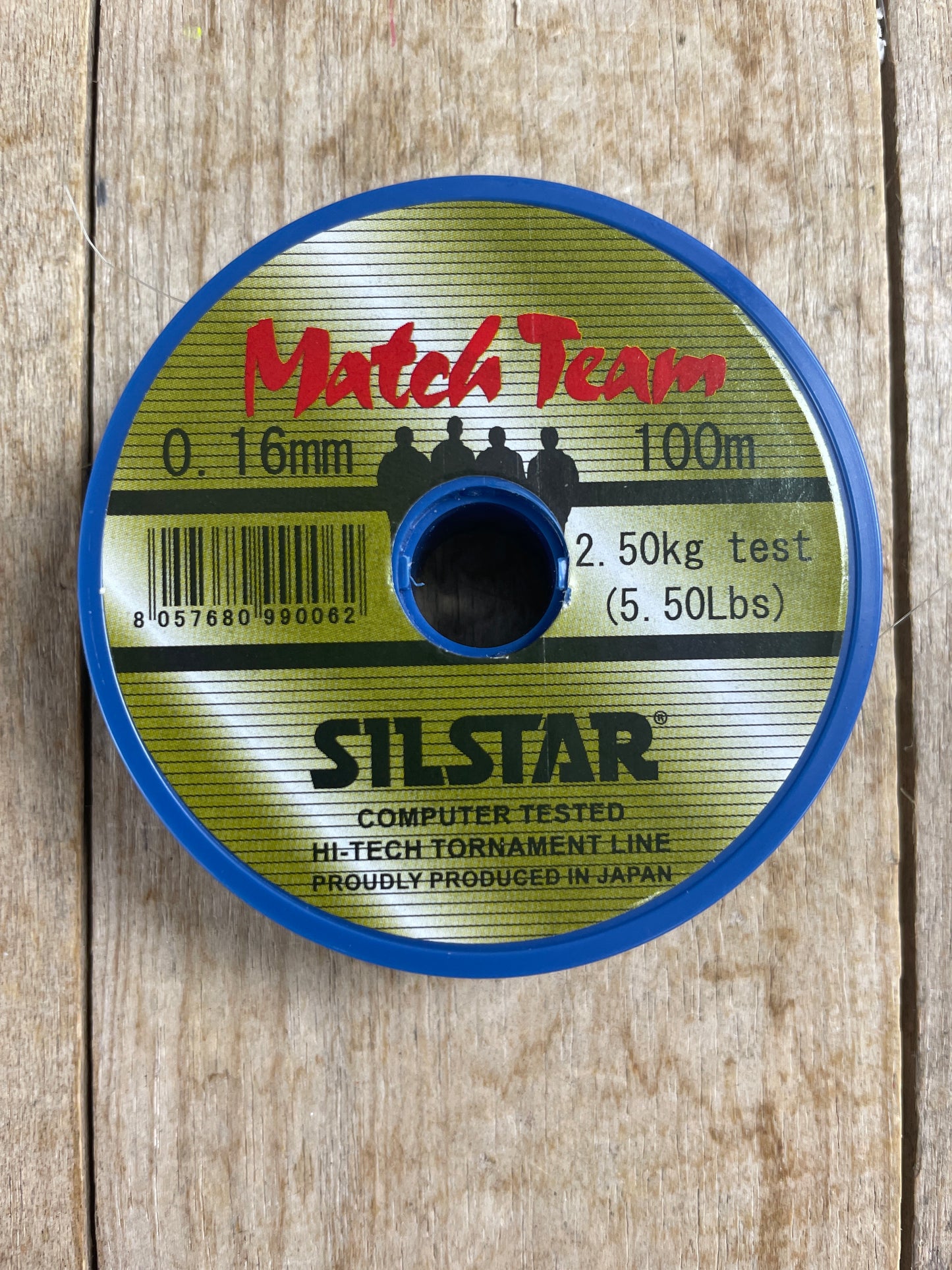 Silstar Match Team coarse fishing line spool 100m 0.16mm diameter 2.50kg test strength