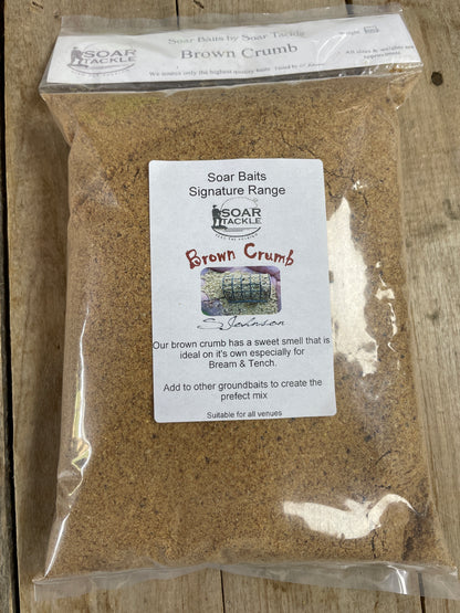 Soar Baits classic Brown Crumb our brown crumb is a Belgium crumb