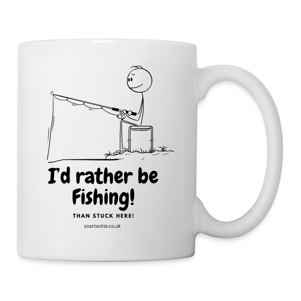 Soar Tackle I'd rather be fishing Mug